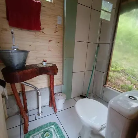 Cabana Na Montanha Com Vista Para Cascata Saojudas Riozinho Exterior photo