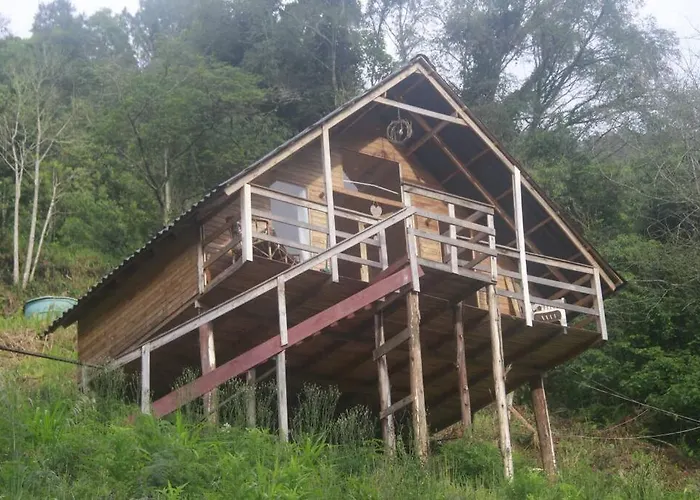 Cabana Na Montanha Com Vista Para Cascata Saojudas
